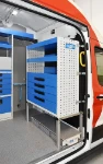 04_An extendable slide in the Ford Transit L3H3
