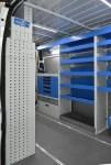 04_Milled rails for cargo bars and a leak-proof tray for transporting liquids in the Jumper