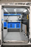 04_The Ford Transit’s folding workbench in closed position