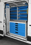 04_The Transit’s work bench and drawers with outside access