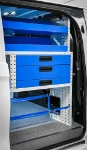 04_The van’s outward-facing racking