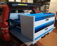 05_A closer look at the pickup’s racking