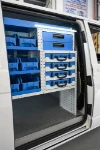 05_More cases, drawers and removable containers accessible through the Transporter’s right side door