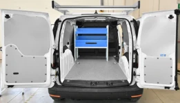 11_The installation firm’s 2021 VW Caddy with racking on the bulkhead only