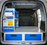11_The Opel Combo L1 H1 (2) for servicing machinery, with Syncro underfloor drawers