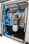 200 kg small-size crane for vans