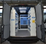 A 2014 Daily with racking for a system maintenance business