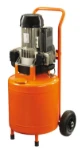 A 330 l/min, vertical, oilless compressor for vans