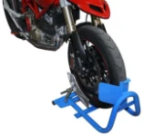 A bike wheel clamp