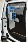 A cabinet of transparent containers in the Berlingo