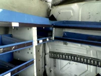 A closer look at the Vito’s racking