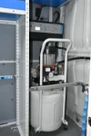 A compressor and an inverter in a van