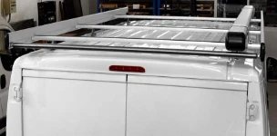 A Ducato with a Syncro roof rack