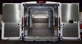 A Ducato with Syncro floor and bodywork liners