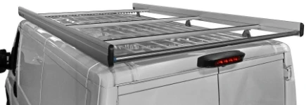 A Fiat Ducato with a Syncro roof rack