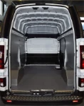 A floor liner and wheel arch liners in the 2014 Trafic