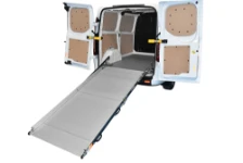 A fully extended ramp