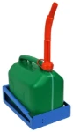A jerry can rack