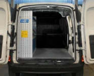 A Kangoo with Syncro racking