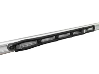 A kit for the SYNCROBLOCK bar with a black H-shaped bungee and 2 hooks AGA00007