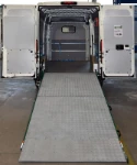A loading ramp in a Ducato