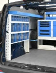 A Mercedes Vito racking system