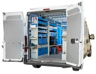A mobile workshop in a Ducato