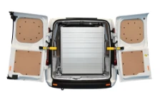 A ramp in closed position