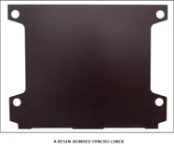 A resin-bonded Syncro liner