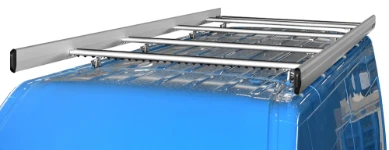 A roof rack on a Daily