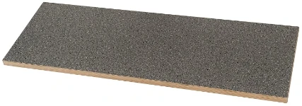 A simple 25 mm resin-coated marine plywood worktop