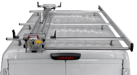 A single-slide ladder rack on a Jumper