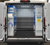 A Syncro System van setup with cargo bars