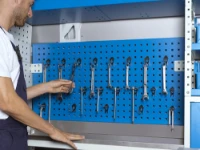 A tool rack panel