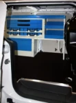 A van upfit for civil and industrial cabling installers