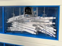 A wide, 180 mm high transparent drawer