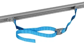 Aluminium bar and straps for vans