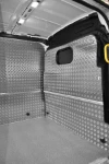 Aluminium bulkhead lining for the Ford Transit