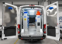 Aluminium lining and interior fit-out for the Ford Transit