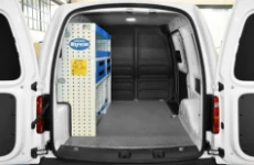 An electrician’s Caddy with racking on only one side