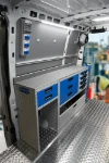 An example of a workbench on the right side of a Syncro mobile workshop