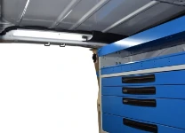 An LED ceiling light in the Jumpy