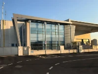 An outside view of the group’s HQ in Via Portile – 2016