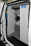 Another view of the ProAce’s racking