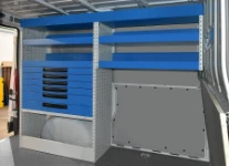 Asymmetric racking in a Ducato