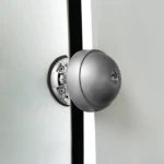 Automatic van lock, close-up of the locking mechanism