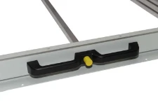 Blocking mechanism for cargo slide