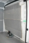 Bulkhead lining in resin-coated marine plywood for the Jumper
