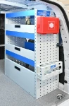 Compartments enclosed by doors