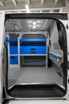 Custom fitted out with bulkhead lining, drawers and straps